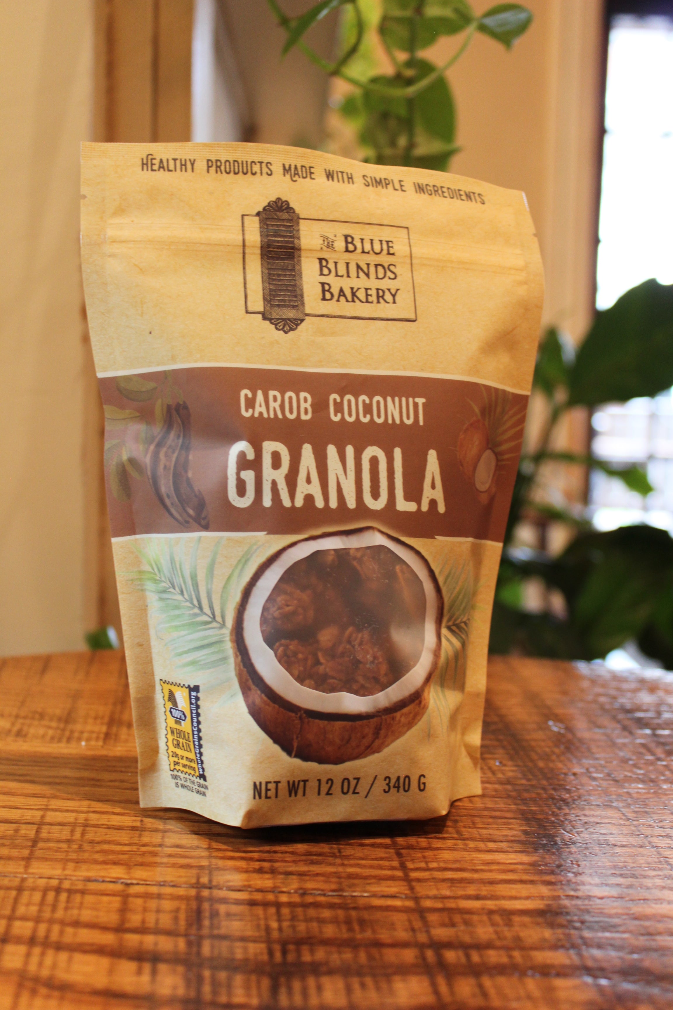 Carob Coconut Granola
