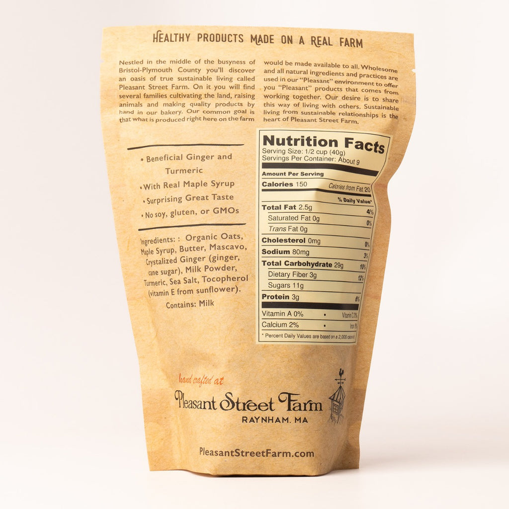 Ginger Turmeric Granola