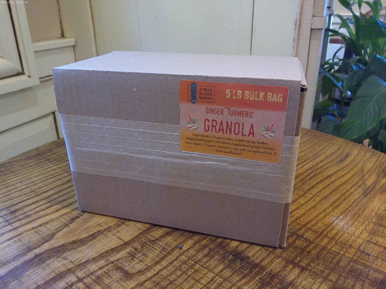 Ginger Turmeric Granola