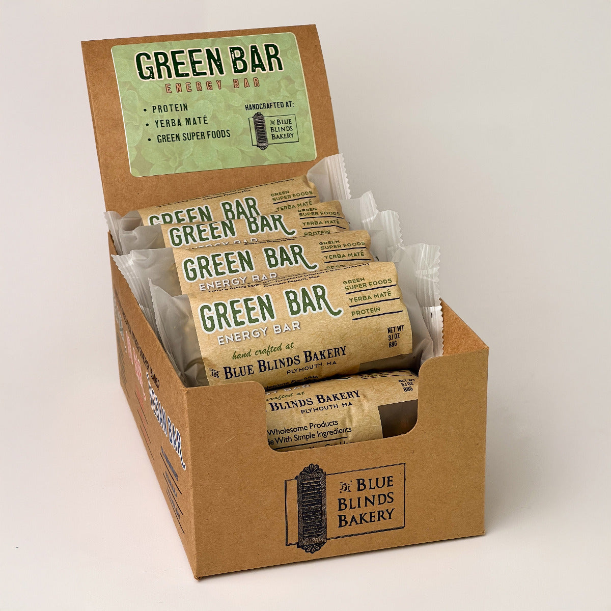 Green Bar- Energy Bar 12pack